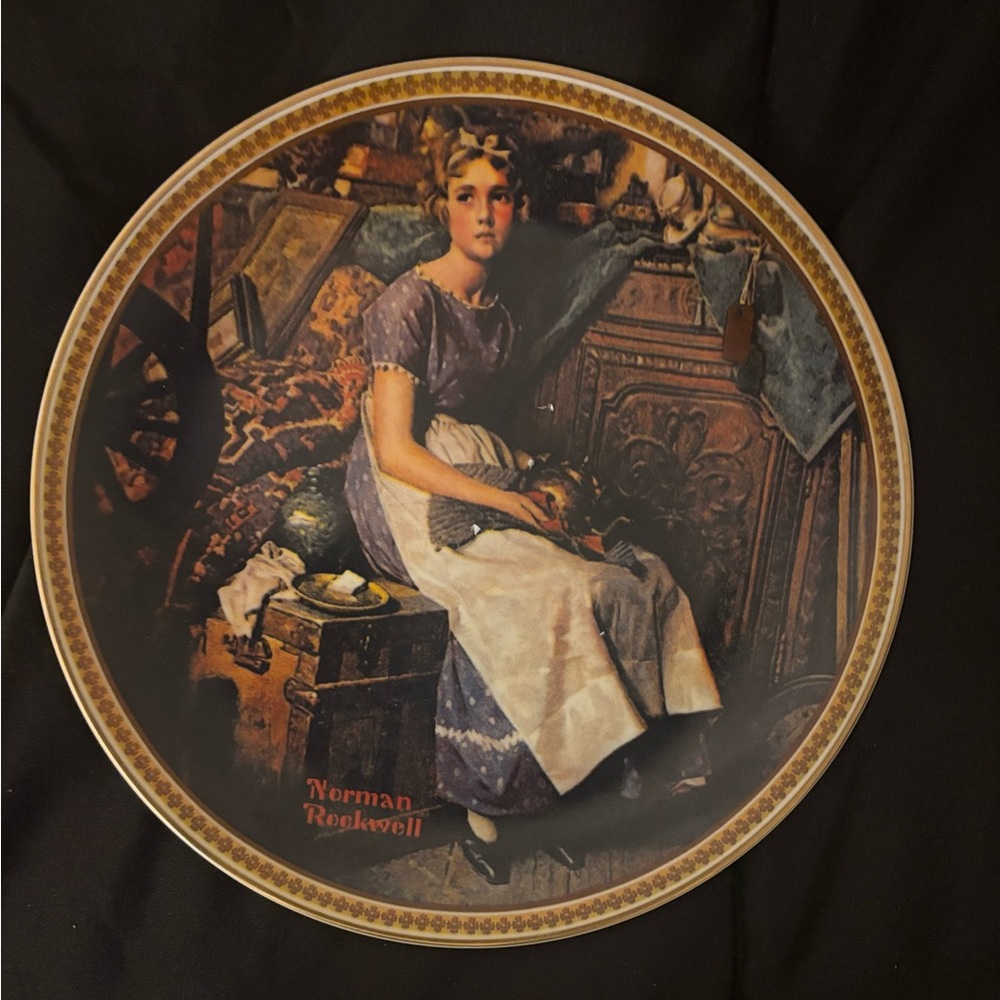 🇺🇸Norman Rockwell Decorative Vintage Plate